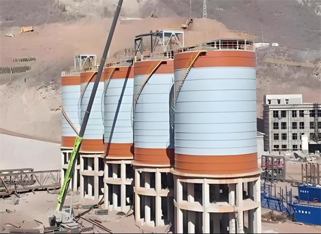 平江高架钢板仓